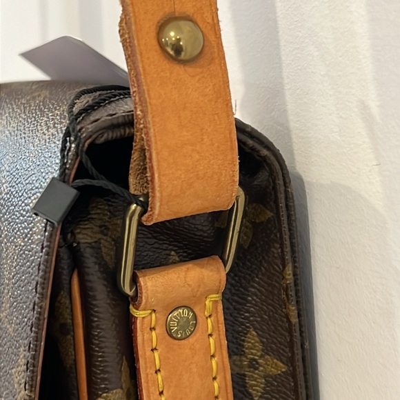LOUIS VUITTON Cartouchiere MM Monogram Shoulder Bag Purse - Picture 7 of 15